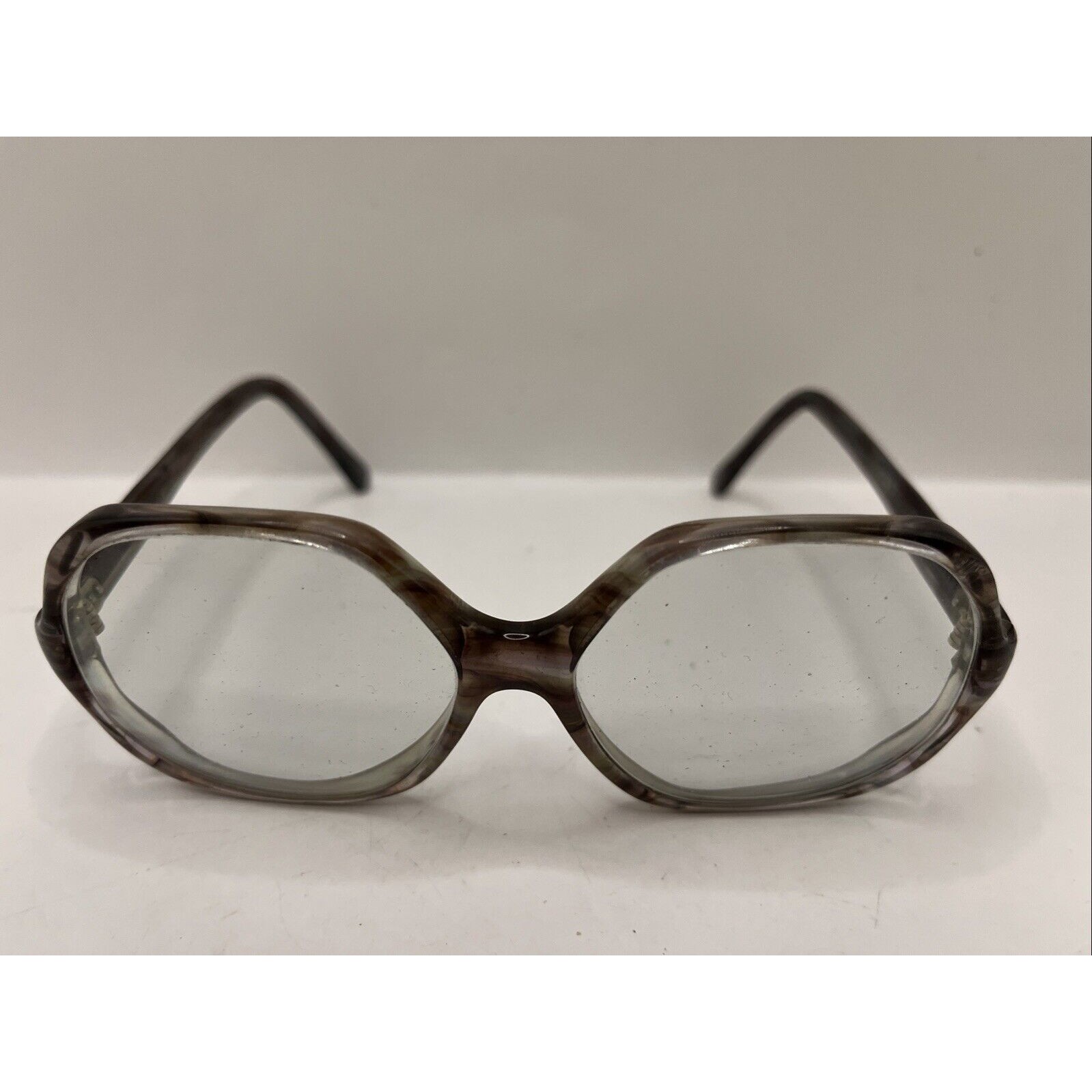 Rolex Eyeglasses 467 Vintage Hong Kong 5 Designer Frames Only Brown Read